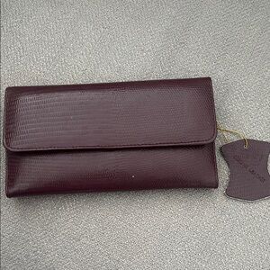 Burgundy Leather Wallet